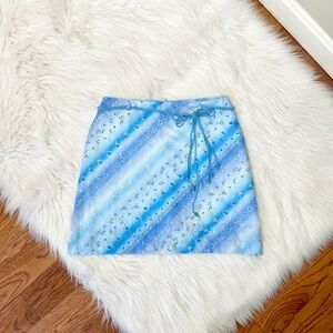 Vintage Y2K blue summer skirt 🧚🏼 by Exact Change